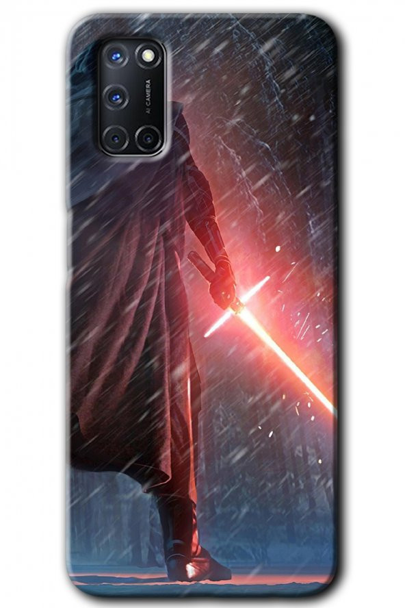 Oppo A52 Kılıf HD Desen Baskılı Arka Kapak - Kylo Ren