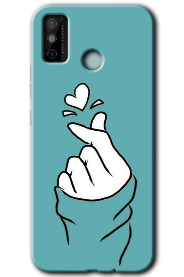 Tecno Spark 6 Go Kılıf HD Desen Baskılı Arka Kapak - Mutluluk