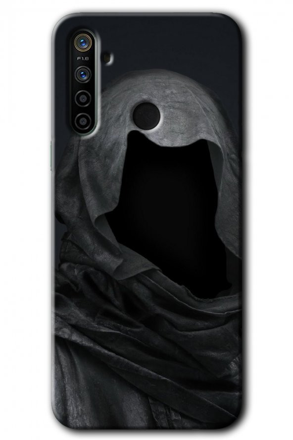 Realme 6i Kılıf HD Desen Baskılı Arka Kapak - Death