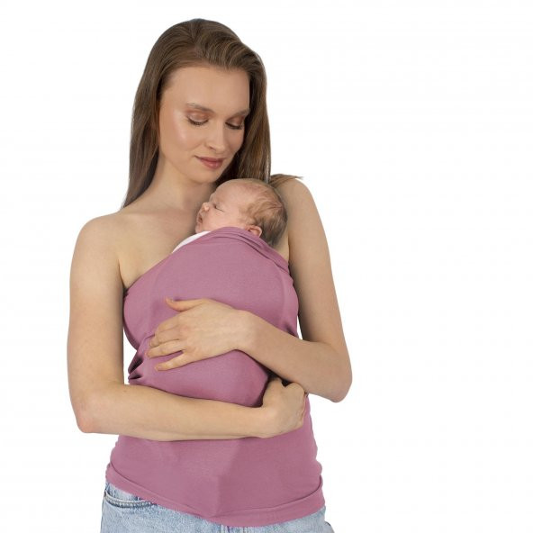 Sevi Bebe Anne Sıcaklığı Sling ART-573 Pembe