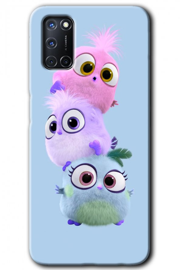 Oppo A52 Kılıf HD Desen Baskılı Arka Kapak - Puffy