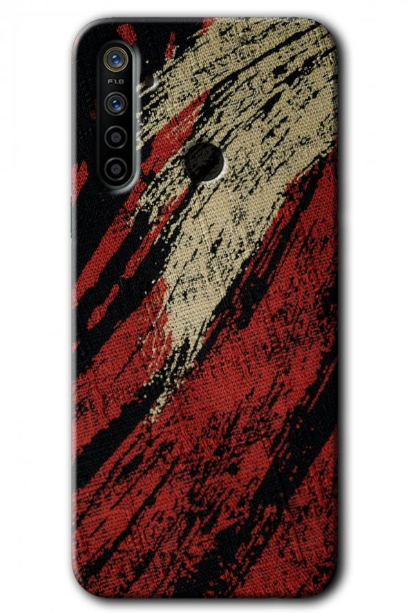 Realme 6i Kılıf HD Desen Baskılı Arka Kapak - Kumaş Deseni 6