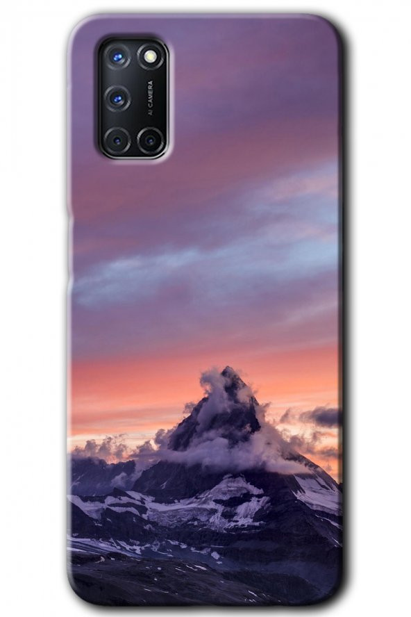 Oppo A52 Kılıf HD Desen Baskılı Arka Kapak - Zirve