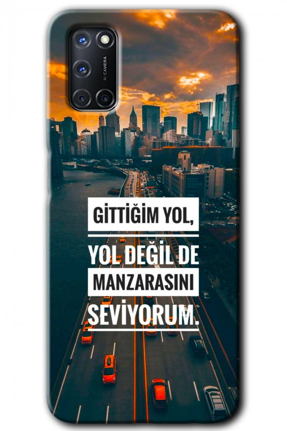 Oppo A52 Kılıf HD Desen Baskılı Arka Kapak - Manzara Seviyorum
