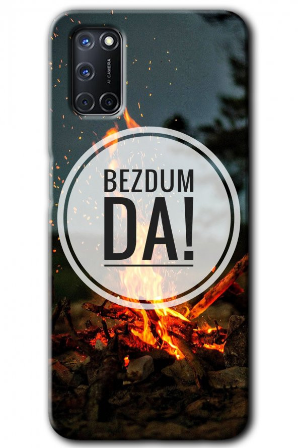 Oppo A52 Kılıf HD Desen Baskılı Arka Kapak - Bezdum Da