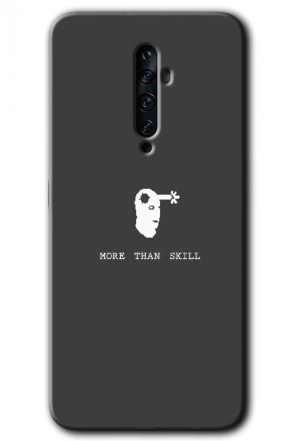 Oppo Reno 2z Kılıf HD Desen Baskılı Arka Kapak - Headshot - 1