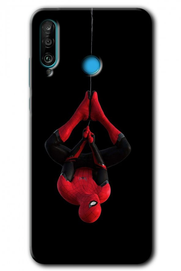 Huawei P30 Lite Kılıf HD Desen Baskılı Arka Kapak - Örümcek Adam