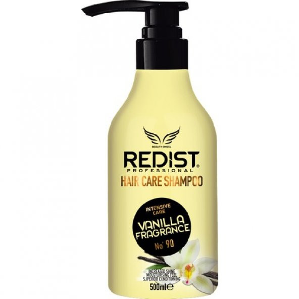 Redist Vanilyalı Saç Bakım Şampuanı – 500 ml