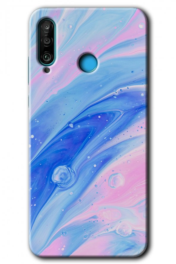 Huawei P30 Lite Kılıf HD Desen Baskılı Arka Kapak - Art Design 38