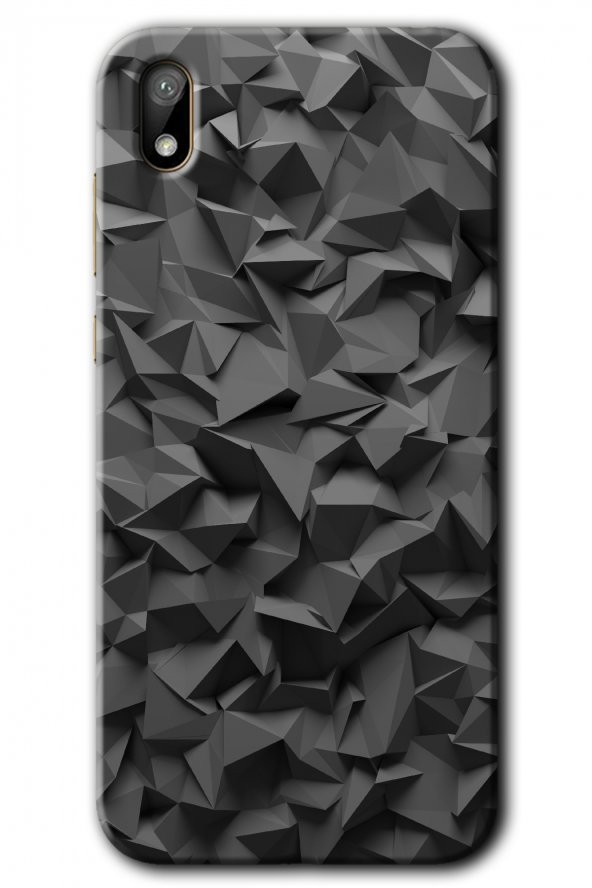 Huawei Y5 2019 Kılıf HD Desen Baskılı Arka Kapak - Dark Broke