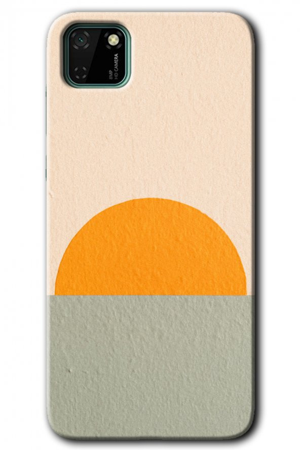 Huawei Y5P Kılıf HD Desen Baskılı Arka Kapak - Color Wall