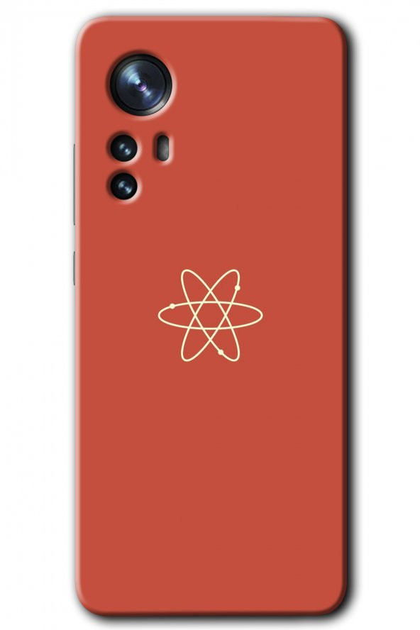 Xiaomi Mi 12 Pro Kılıf HD Desen Baskılı Arka Kapak - Atom - 1