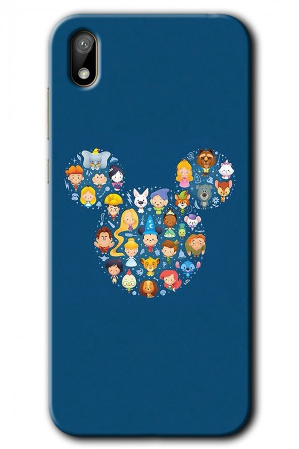 Huawei Y5 2019 Kılıf HD Desen Baskılı Arka Kapak - Mickey