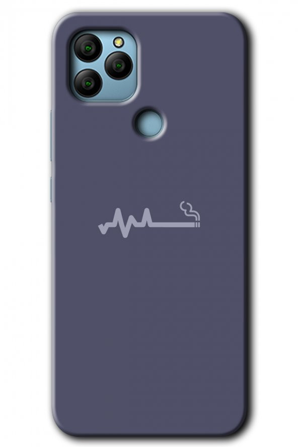 General Mobile GM 22 Kılıf HD Desen Baskılı Arka Kapak - Sigara Zararlıdır