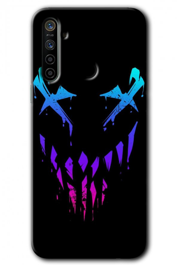 Realme 6i Kılıf HD Desen Baskılı Arka Kapak - Çığlık