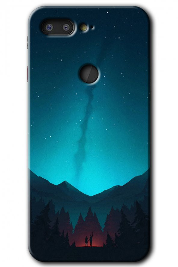 General Mobile GM 9 Pro Kılıf HD Desen Baskılı Arka Kapak - Night Fores Mount