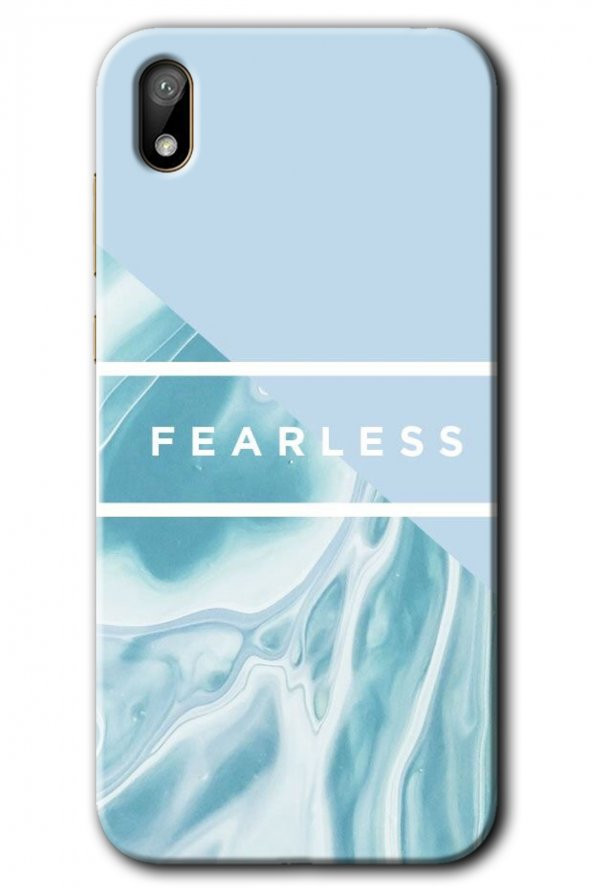 Huawei Y5 2019 Kılıf HD Desen Baskılı Arka Kapak - Fearless - 1