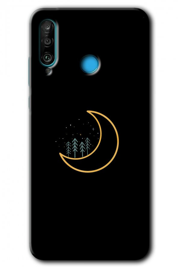 Huawei P30 Lite Kılıf HD Desen Baskılı Arka Kapak - İyi Geceler