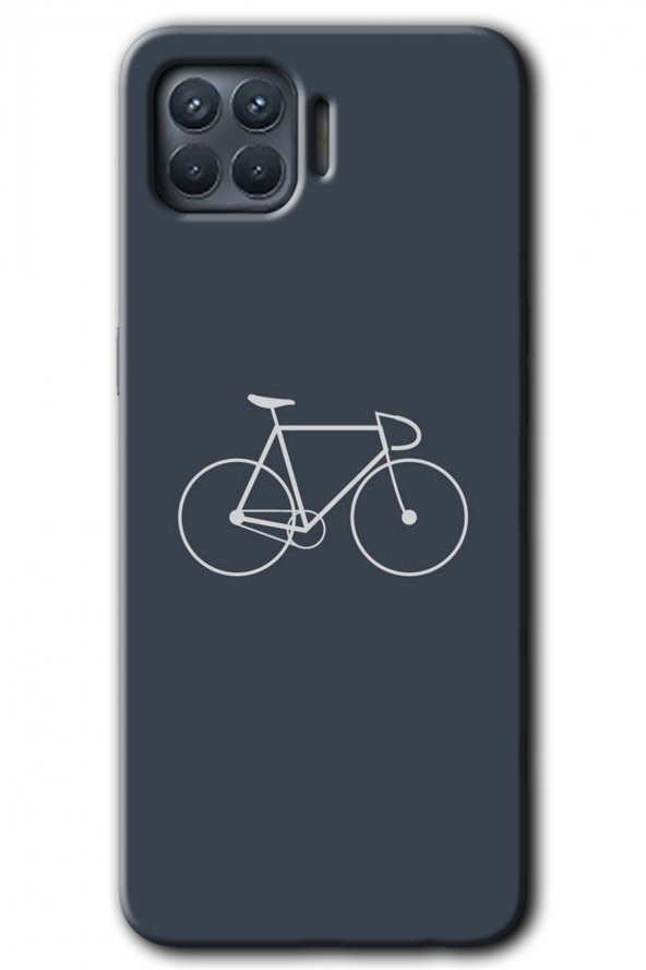 Oppo Reno 4 Lite Kılıf HD Desen Baskılı Arka Kapak - Bike - 1