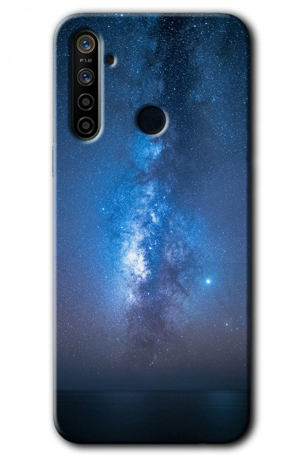 Realme 6i Kılıf HD Desen Baskılı Arka Kapak - Samanyolu