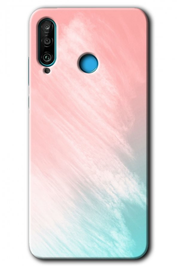 Huawei P30 Lite Kılıf HD Desen Baskılı Arka Kapak - Art Design 25