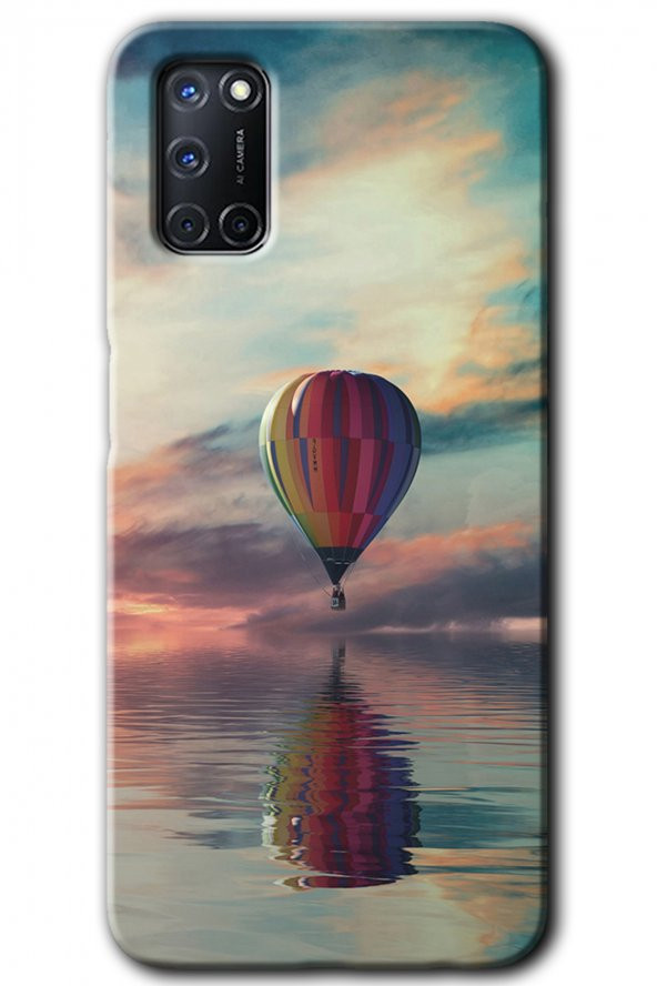 Oppo A52 Kılıf HD Desen Baskılı Arka Kapak - Zeplin