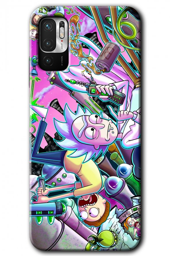 Poco M3 Pro Kılıf HD Desen Baskılı Arka Kapak - Graffiti Çizgi Film - 1