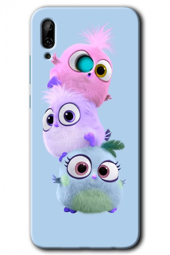 Huawei P smart 2019 Kılıf HD Desen Baskılı Arka Kapak - Puffy