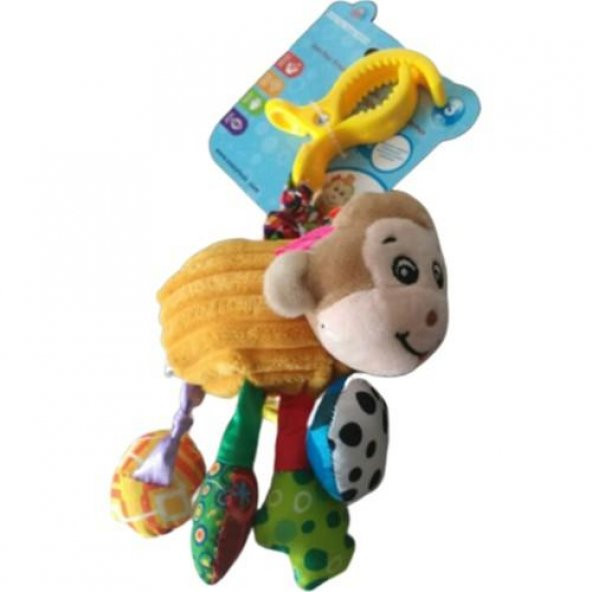 Sozzy Toys Titreşimli ve Çıngıraklı Hayvanlar Maymun SZY156