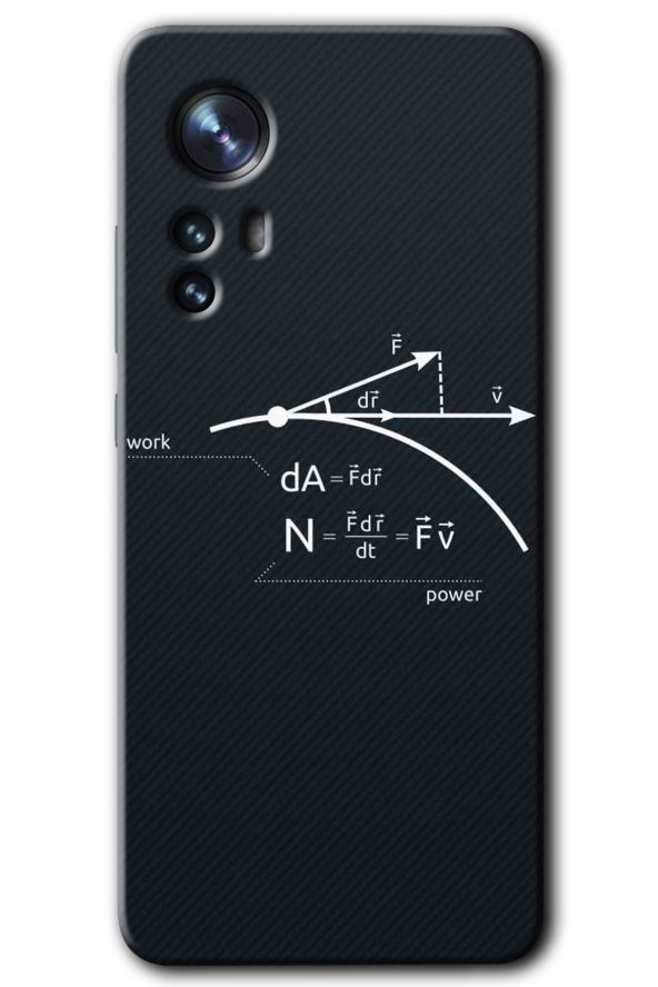 Xiaomi Mi 12 Pro Kılıf HD Desen Baskılı Arka Kapak - Work Formül - 1