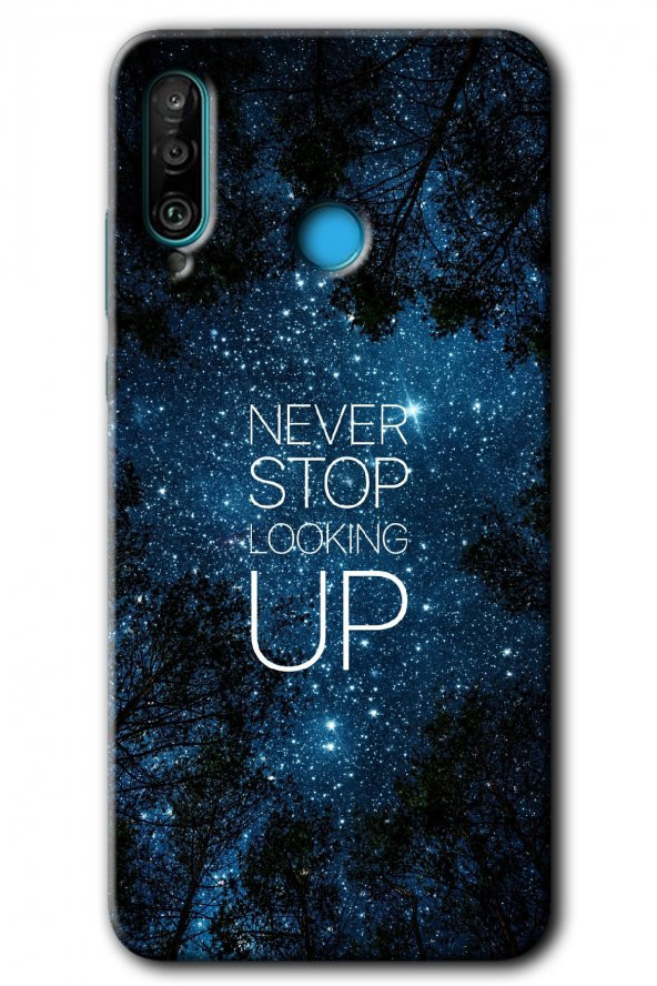 Huawei P30 Lite Kılıf HD Desen Baskılı Arka Kapak - Stars Wallpaper