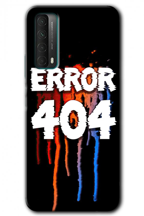 Huawei P Smart 2021 Kılıf HD Desen Baskılı Arka Kapak - 404 Error