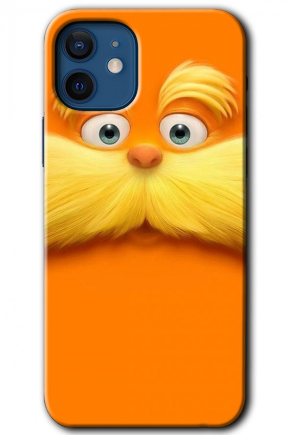 iPhone 12 Mini Kılıf HD Desen Baskılı Arka Kapak - Garfield - 1