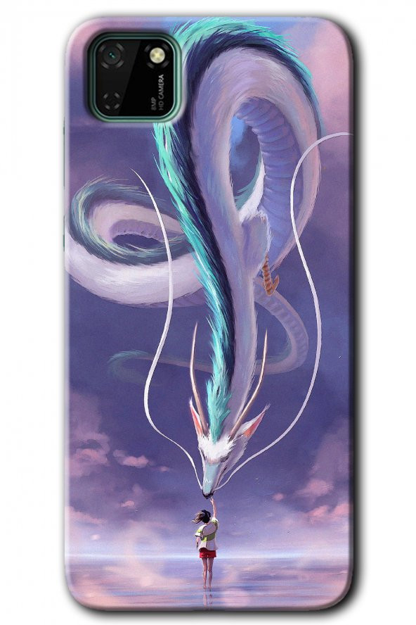 Huawei Y5P Kılıf HD Desen Baskılı Arka Kapak - Dragon Snake