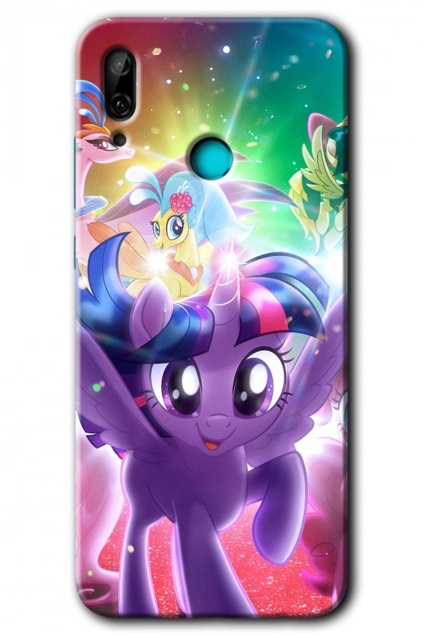 Huawei P smart 2019 Kılıf HD Desen Baskılı Arka Kapak - Pony