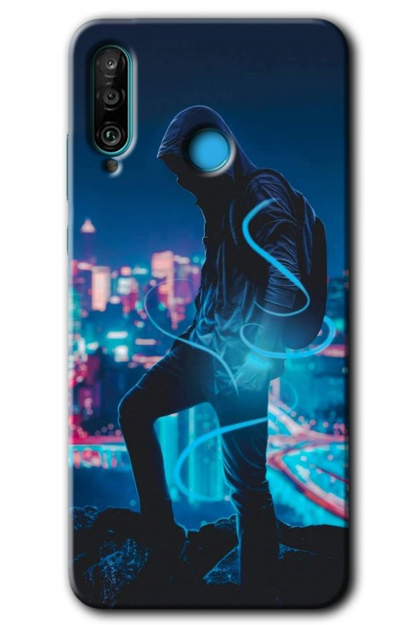 Huawei P30 Lite Kılıf HD Desen Baskılı Arka Kapak - Spill Boy