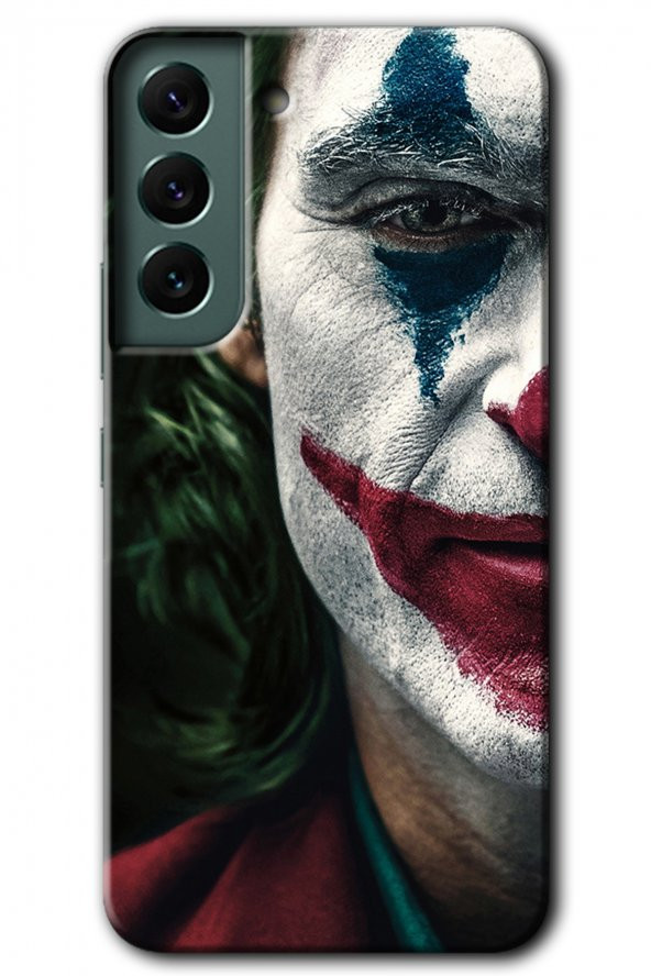 Galaxy S22 Plus Kılıf HD Desen Baskılı Arka Kapak - Joker