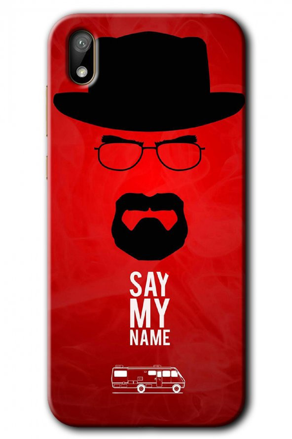 Huawei Y5 2019 Kılıf HD Desen Baskılı Arka Kapak - Say My Name