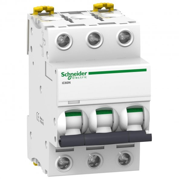 Schneider Electric A9F74310, 10 Amper, 3 Fazlı, C Tipi, Otomatik Sigorta, 6 kA, C10x3