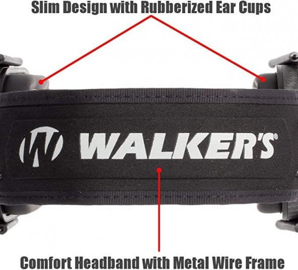 Walkers Razor Slim Passive 27dB Atış Kulaklığı - 3