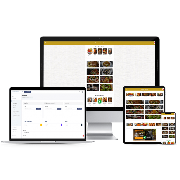 QR Menü V1 Web Site Teması