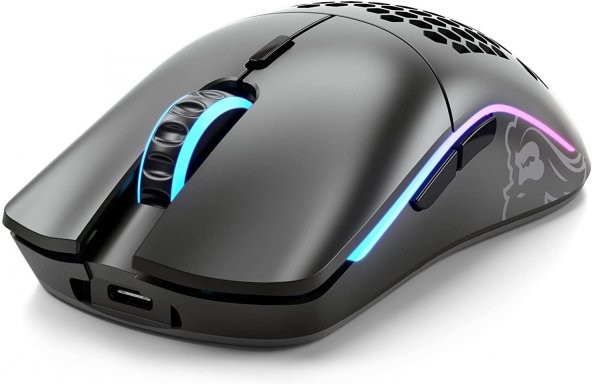 Glorious Model O Kablosuz Mat Siyah RGB Oyuncu Mouse GLO-MS-OW-MB - 4