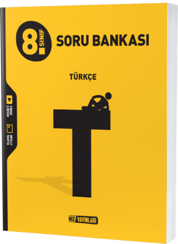 Hız Yayınları 8. SINIF TÜRKÇE SORU BANKASI