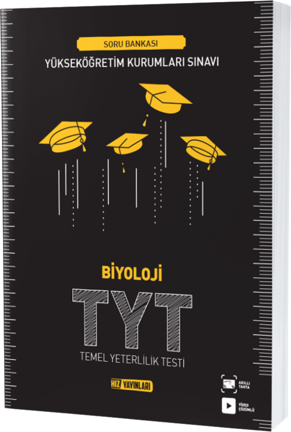 Hız Yayınları TYT BİYOLOJİ SORU BANKASI