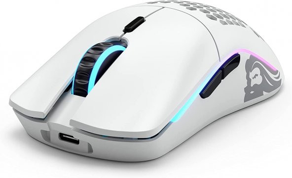 Glorious Model O Kablosuz Mat Beyaz RGB Oyuncu Mouse GLO-MS-OW-MW