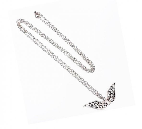 Gümüş Kaplama Erkek Albatros Kuşu Kolye - 4