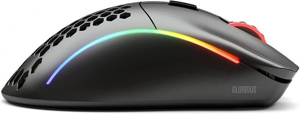 Glorious Model D Kablosuz Mat Siyah RGB Oyuncu Mouse GLO-MS-DW-MB - 2