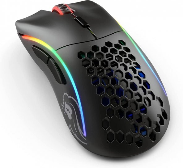 Glorious Model D Kablosuz Mat Siyah RGB Oyuncu Mouse GLO-MS-DW-MB - 4