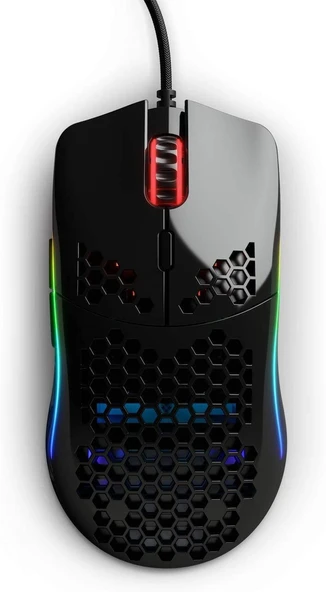 Glorious Model D Kablolu Parlak Siyah Orta/Küçük El RGB Oyuncu Mouse GLO-MS-DM-GB - 3