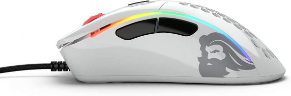 Glorious Model D Kablolu Parlak Beyaz Orta/Küçük El RGB Oyuncu Mouse GLO-MS-DM-GW - 4